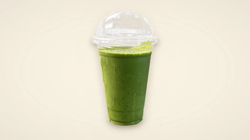 Pineapple Mango Green smoothie from Tiffins ToGo in Las Colinas