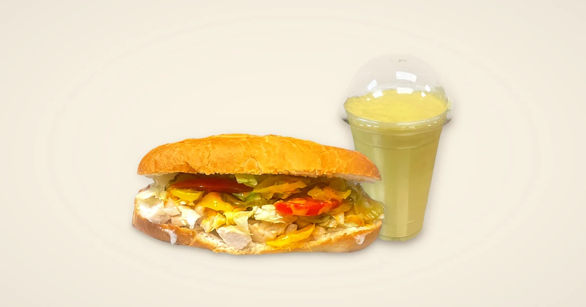 Sandwich and Smoothie Combo in Las Colinas: Lunch Specials Under $15